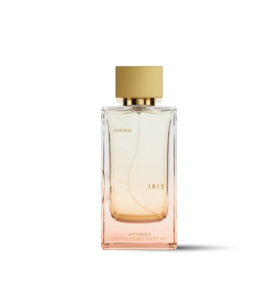 Goddess Iris perfume bottle by Aniverable